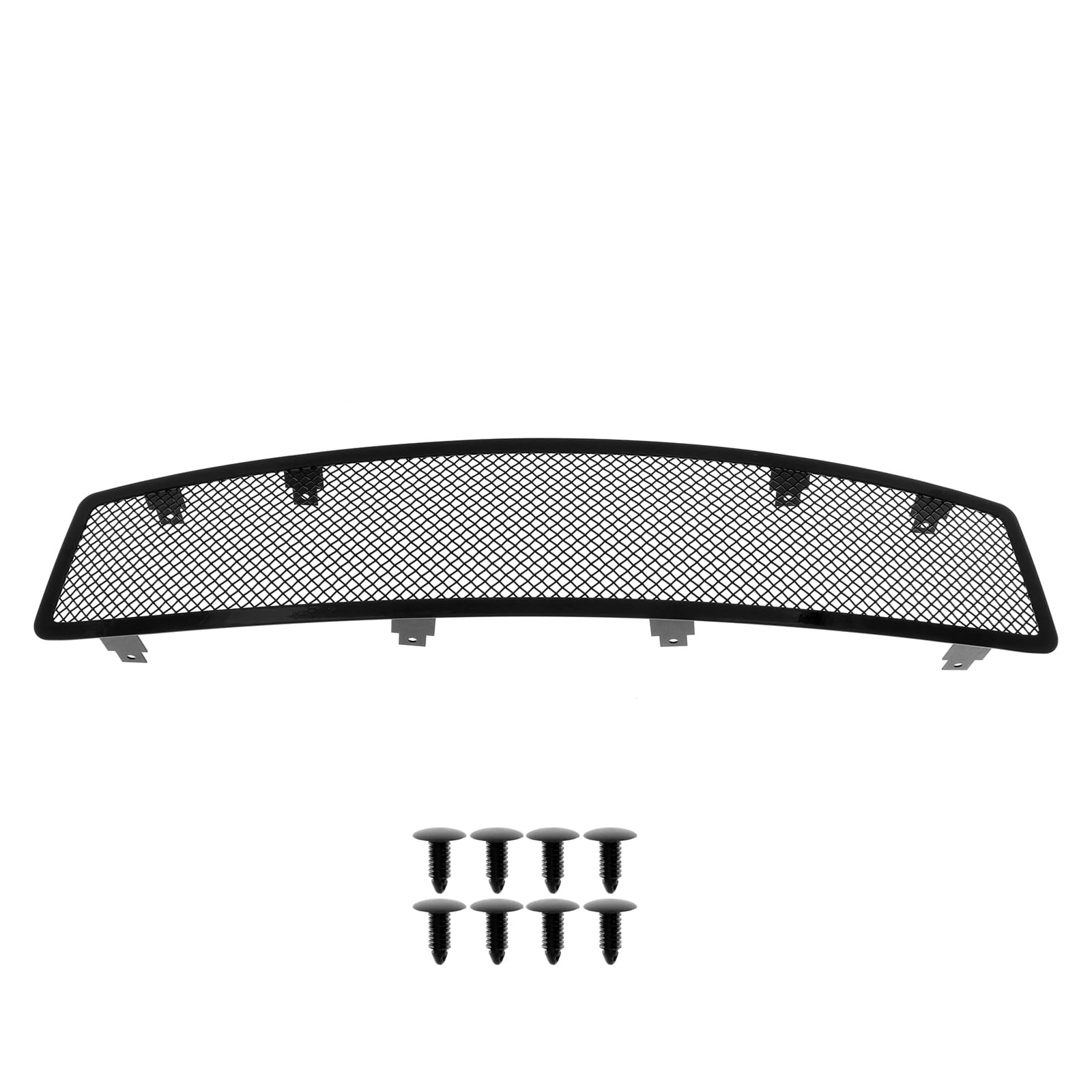 APS Compatible with Nissan Maxima 2009-2014 Main Upper Stainless Steel Black Mesh Front Grill Grille Insert N75218H - Upgrade Your Car's Style & Protection for Daily Driving & Show Events