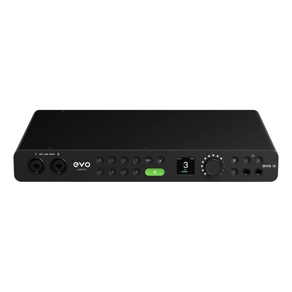 Audient EVO 16 24x24 USB Audio Interface - Professional Studio Recording & Podcasting Equipment for Home & Music Production