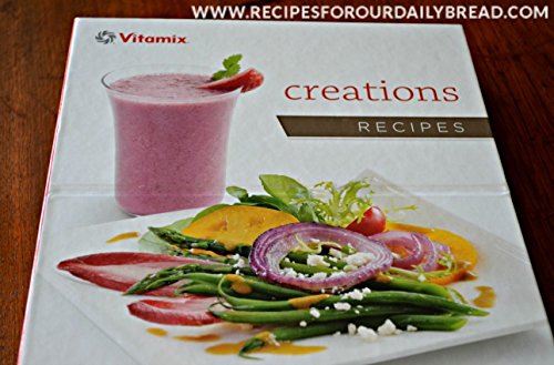 Vitamix Creations Elite Blender Recipe Book with CD - Healthy Smoothie & Soup Recipes for Home Cooking & Meal Prep