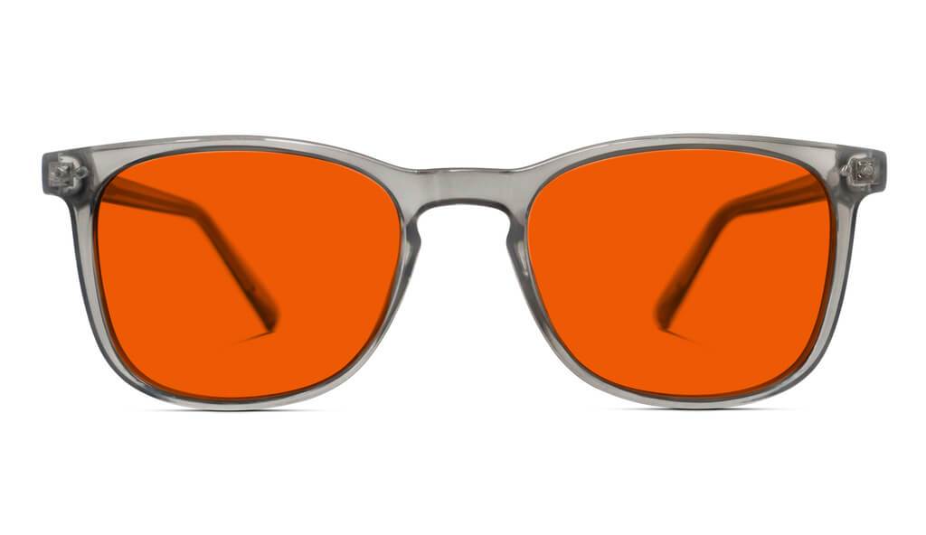 Blue Light Blocking Glasses for Night Reading - Taylor Anti Eyestrain Computer Glasses with Pearl Grey Frame +1.0 Readers - Perfect for Screen Time, Gaming & Office Work