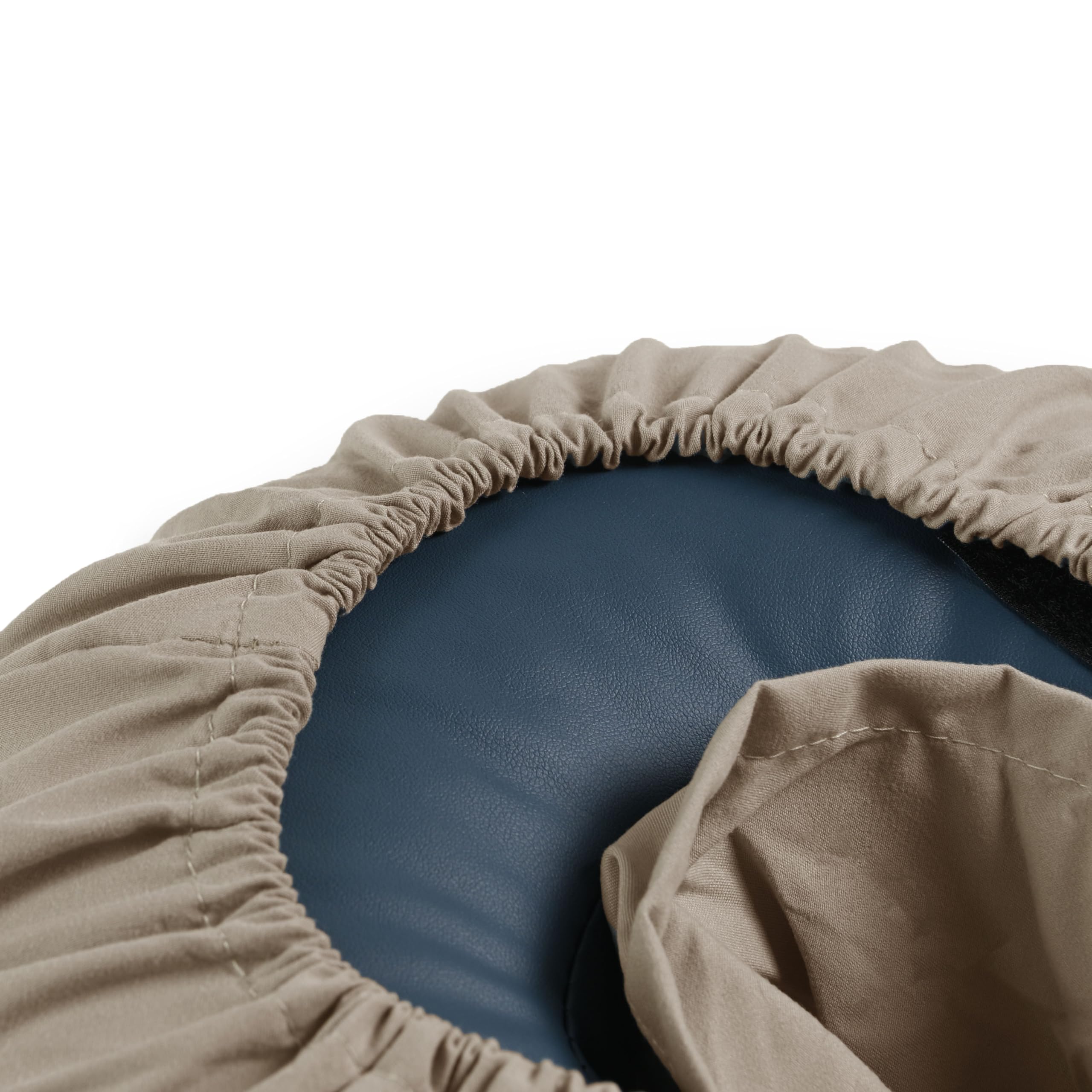 Premium Microfiber Massage Face Rest Covers for Spa Tables & Chairs - Ultra Soft, Durable 5-Pack Face Cradle Covers in Walnut Color - Perfect for Professional Massage Therapy, Facial Treatments & Relaxation Sessions