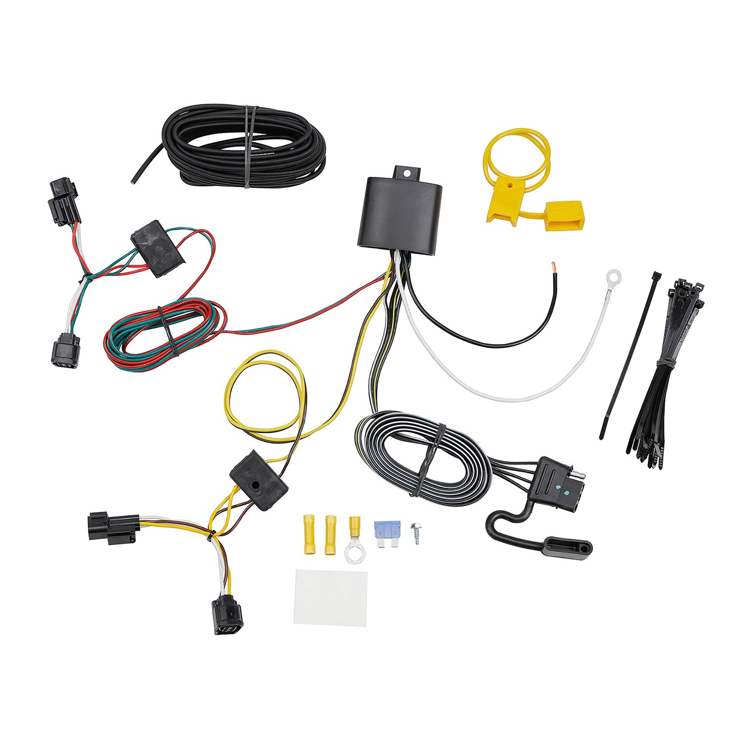 TEKONSHA T-One® T-Connector Harness 4-Way Flat Trailer Wiring Kit - Compatible with Honda Accord & Other Vehicles - Easy Installation for Towing & Hauling