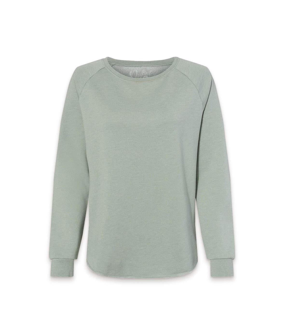 Women's California Wave Wash Crewneck Sweatshirt | Soft Vintage Pullover Hoodie | Casual Loungewear & Street Style Fashion