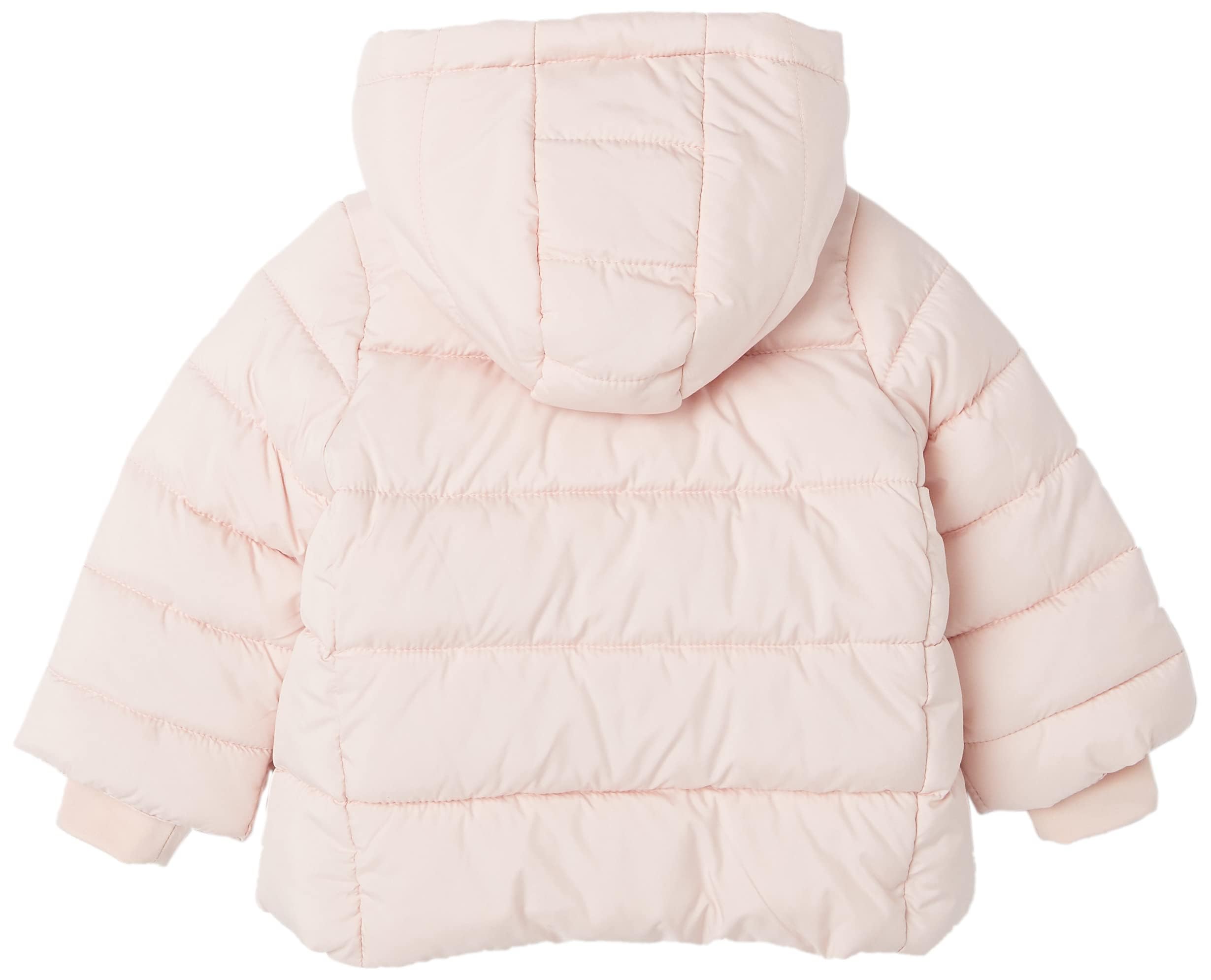 Amazon Essentials Girls & Toddlers' Heavyweight Hooded Puffer Jacket - Warm Winter Coat for Kids Outdoor Play, Snow Day & Cold Weather Activities