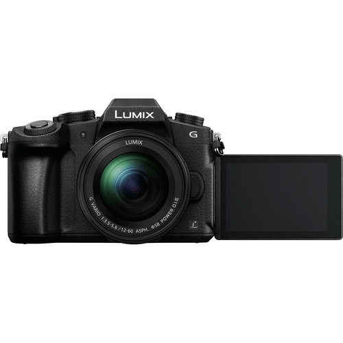 Panasonic Lumix DMC-G85 16MP Mirrorless Camera with 12-60mm Lens | 4K Video, 5-Axis Stabilization | Perfect for Travel Photography & Vlogging