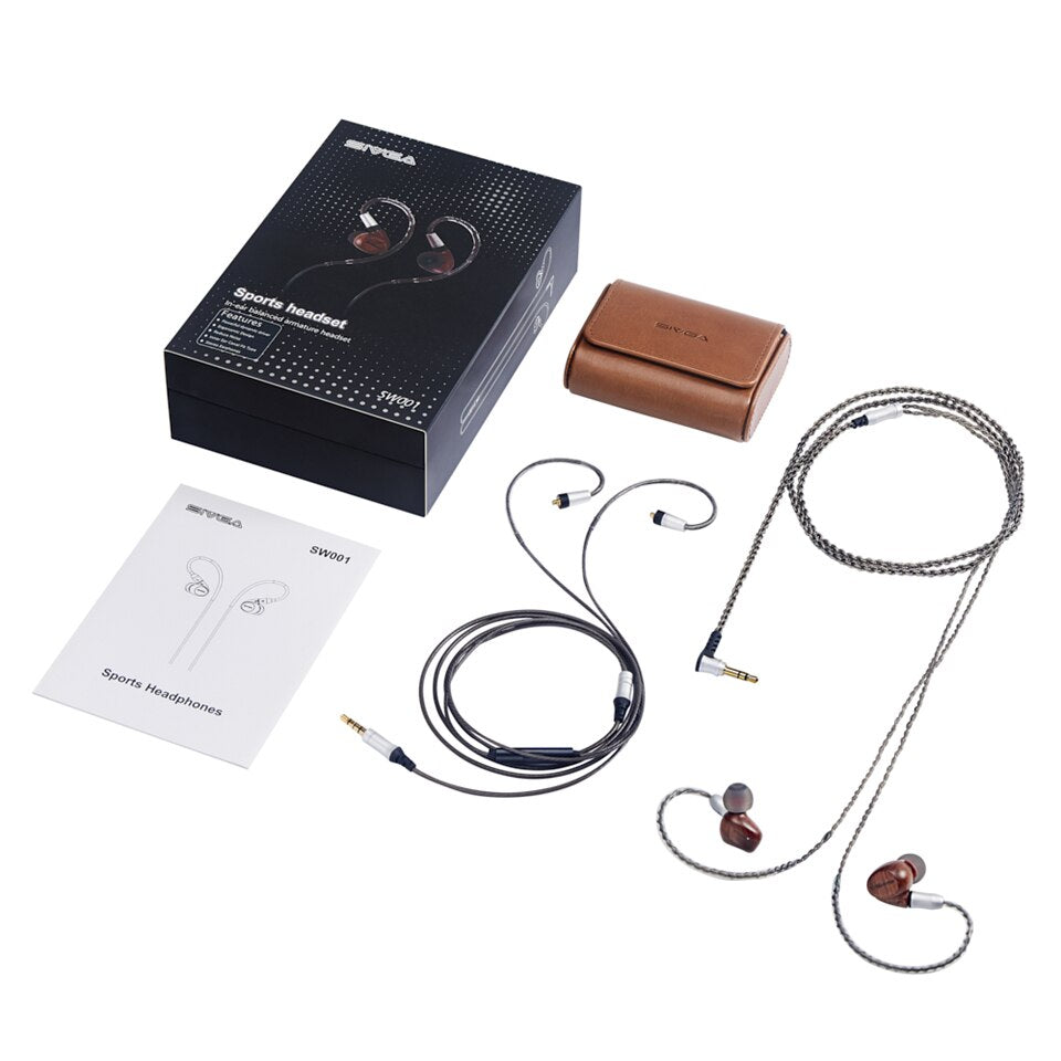 Sivga SW001 High-Fidelity In-Ear Headphones with Noise Isolation - Perfect for Commuting, Workouts & Travel
