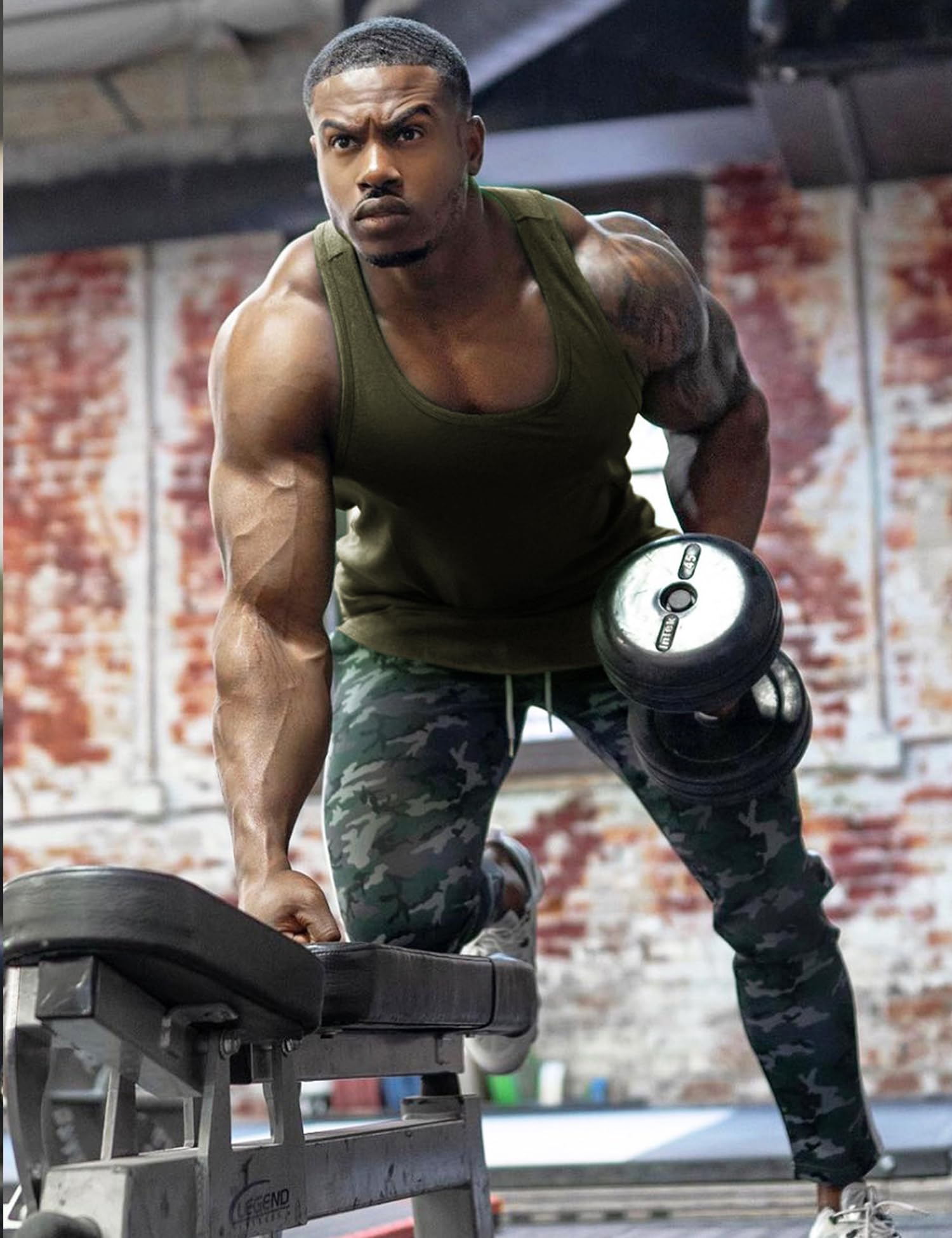 COOFANDY Men's 3 Pack Y-Back Sleeveless Tank Tops - Gym Workout Shirts for Muscle Fitness & Bodybuilding | Perfect for Weightlifting, Running & Summer Outdoor Activities