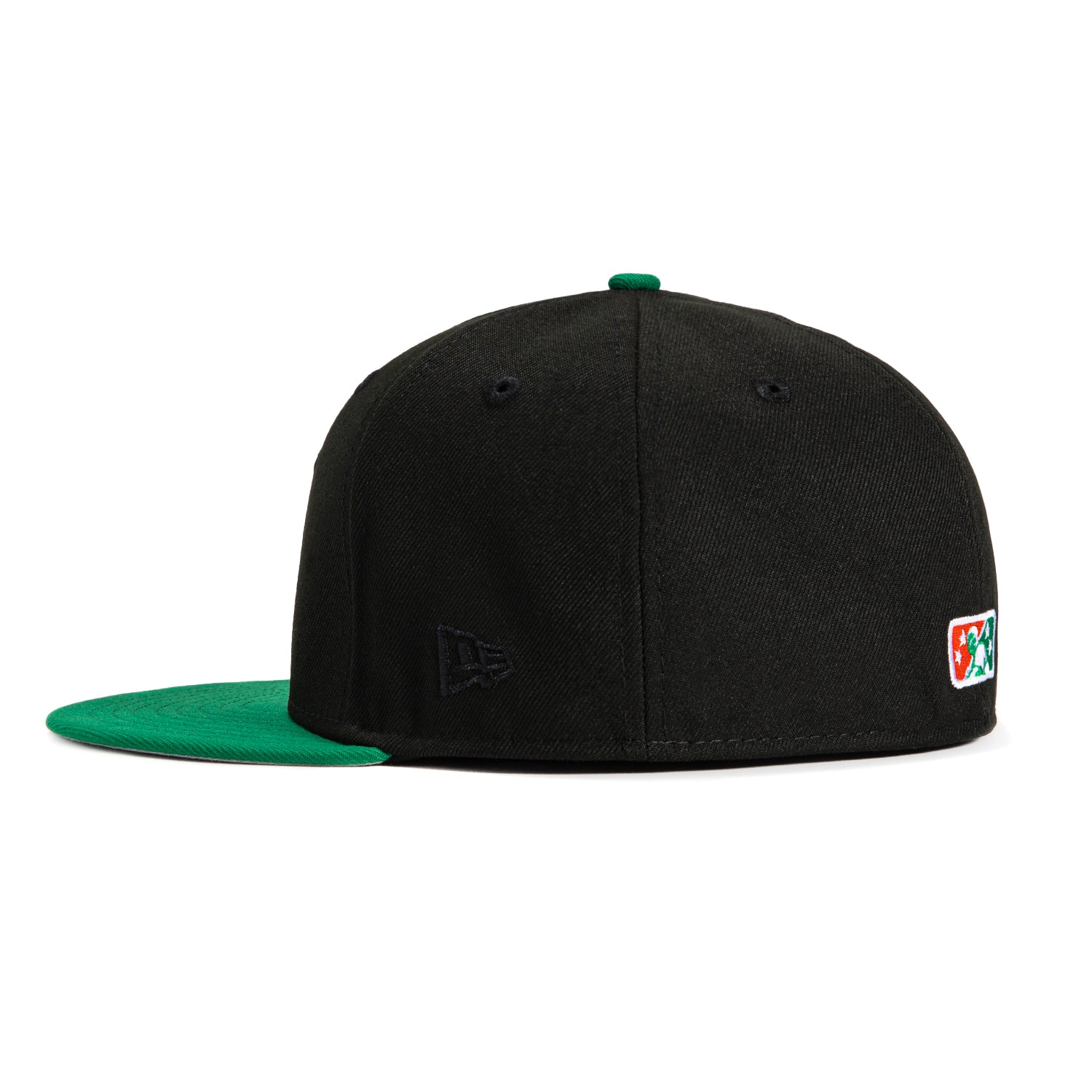 New Era 59Fifty Norfolk Tide Baseball Cap - Adjustable Black & Kelly Green Hat for Men & Women | Perfect for Baseball Games, Streetwear Fashion & Sports Fans