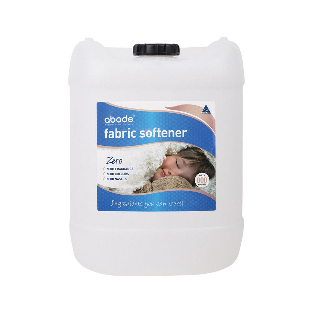 ABODE Fabric Softener for Front & Top Loader Machines - 15L | Hypoallergenic, Eco-Friendly Laundry Solution for Soft Clothes | Perfect for Families, Sensitive Skin & Everyday Use