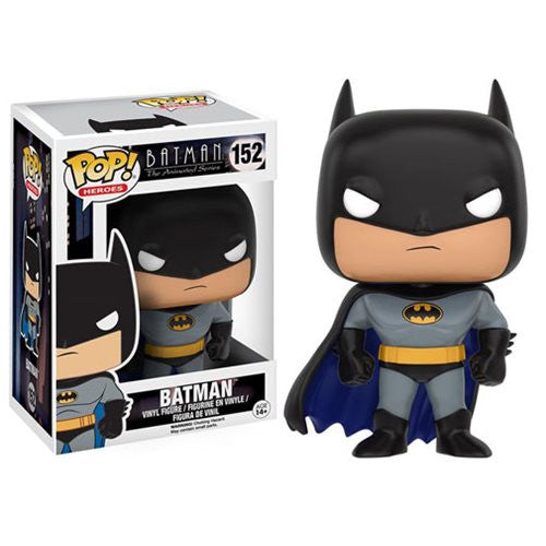 Batman The Animated Series Pop! Vinyl Figure - Collectible Batman Action Figure [152] - Perfect for DC Comics Fans, Display & Gift Giving