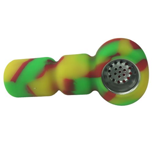 Premium Thick Silicone Spoon Pipe - Durable & Flexible Smoking Accessory for Herbal Use - Perfect for Travel, Camping, and Outdoor Adventures