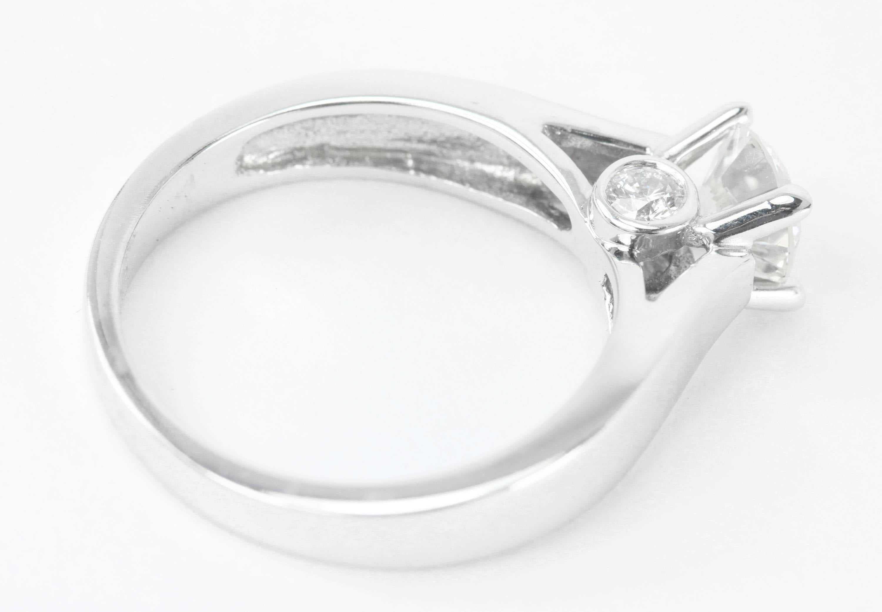 1.34 Carat Total Weight (CTW) Classic Solitaire Diamond Engagement Ring in 14K Gold - Perfect for Proposals, Anniversaries & Bridal Jewelry