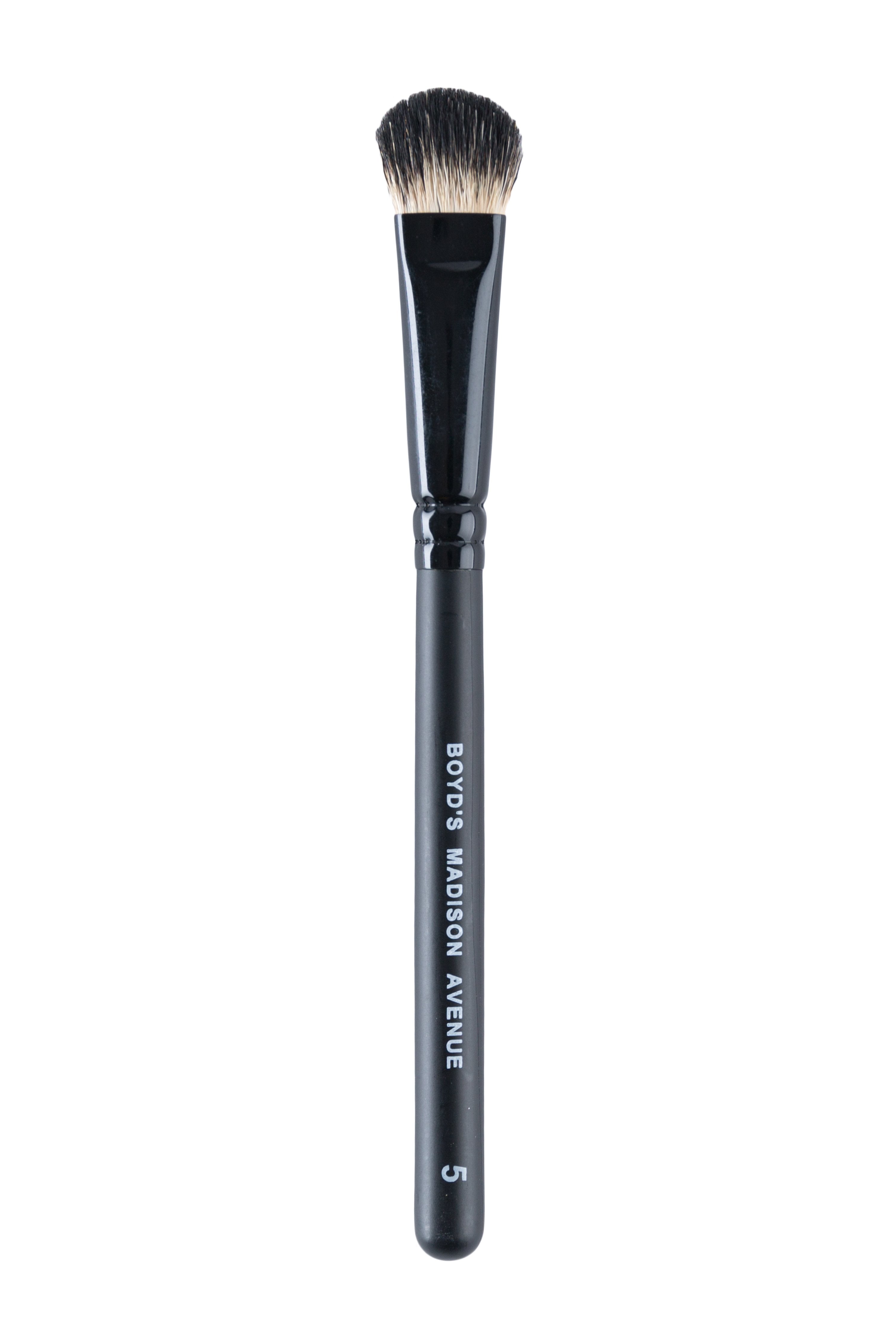 Boyd's Medium Fluff Brush #5 - Professional Makeup Brush for Blending & Contouring - Perfect for Eyeshadow, Foundation & Powder Application