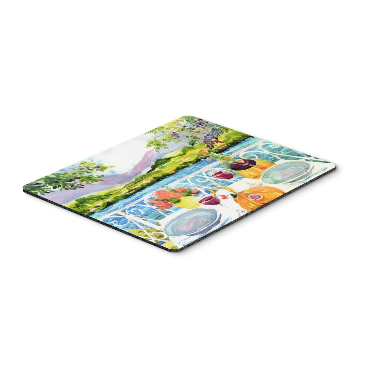 Caroline's Treasures 6139MP Afternoon of Grape Delights Wine-Themed Mouse Pad - Large Washable Non-Slip Desk Mat for Home Office, Gaming & Computer Work - Perfect for Wine Lovers & Workspaces