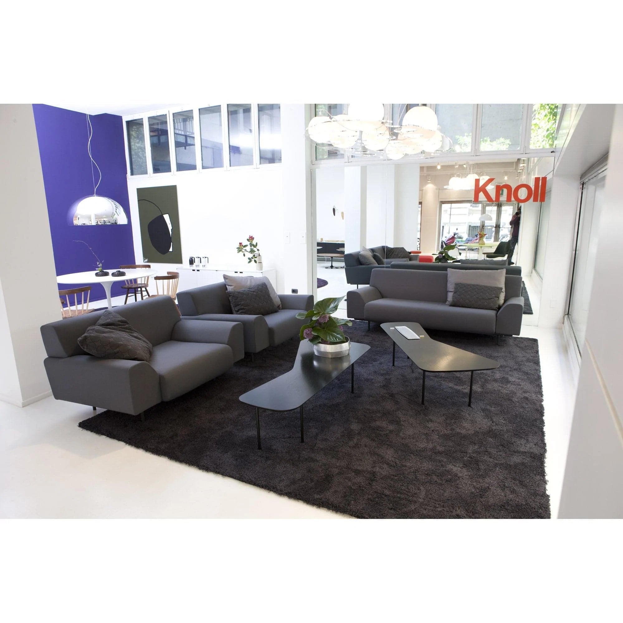 Modern Cini Boeri Sofa with 4 Sturdy Legs - Mid-Century Italian Design Living Room Furniture for Home & Office