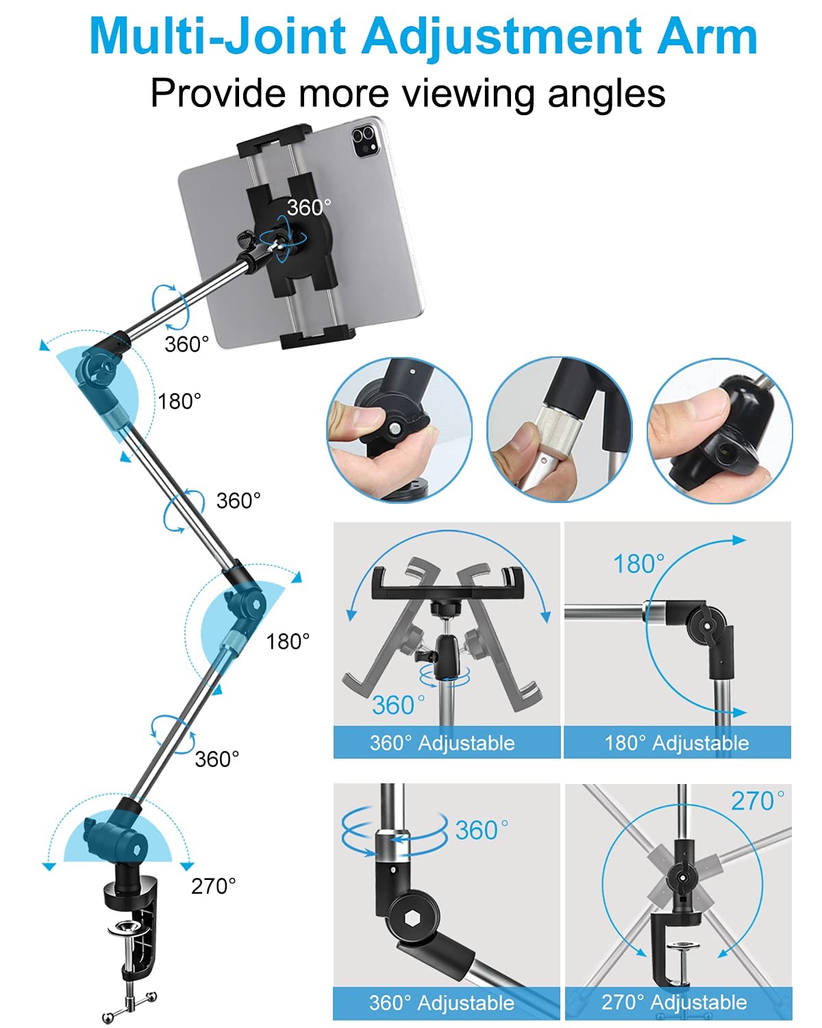 Adjustable Tablet Mount Holder - 35