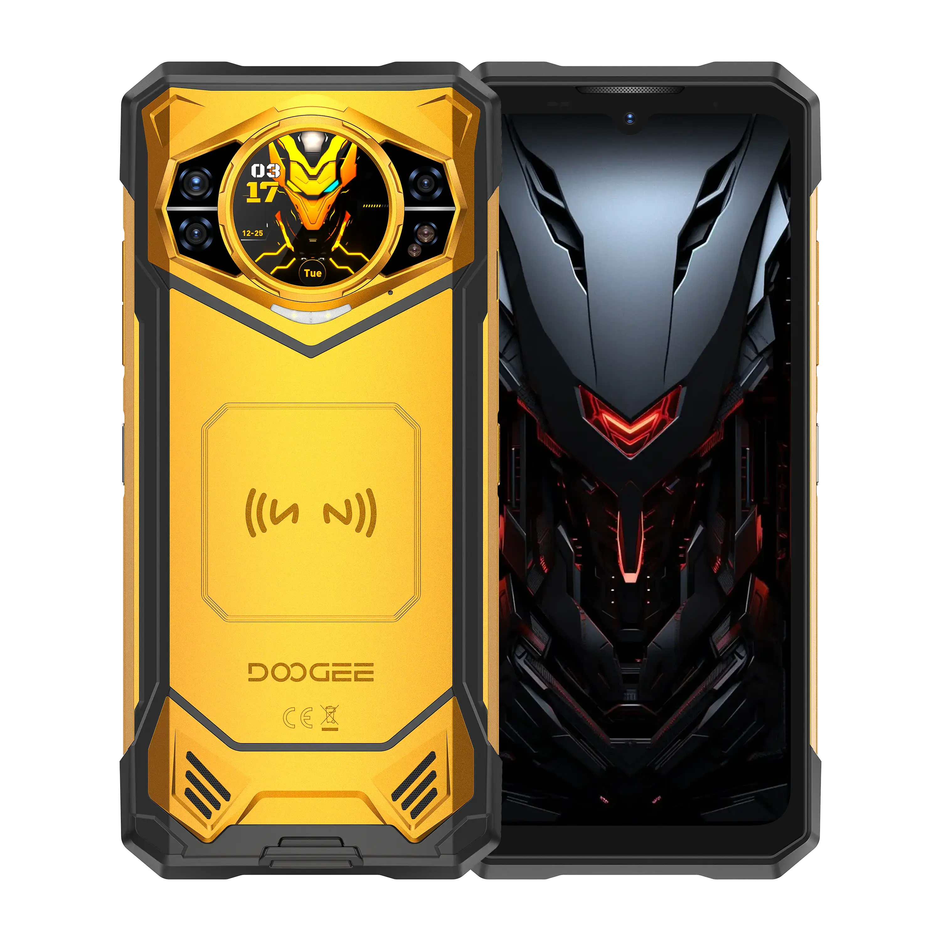 DOOGEE S200X Smartphone with 1.32” AMOLED Rear Display, 32GB RAM & 512GB Storage - Perfect for Gaming, Photography & Business Use