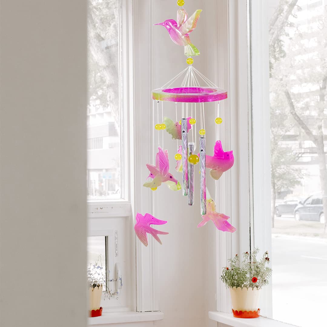 Zayookey Silicone Resin Molds Kit for DIY Wind Chimes - Epoxy Hummingbird Windchime Mold, Keychain & Jewelry Making Supplies | Perfect for Home Decor, Garden Wind Bells, and Handmade Gifts