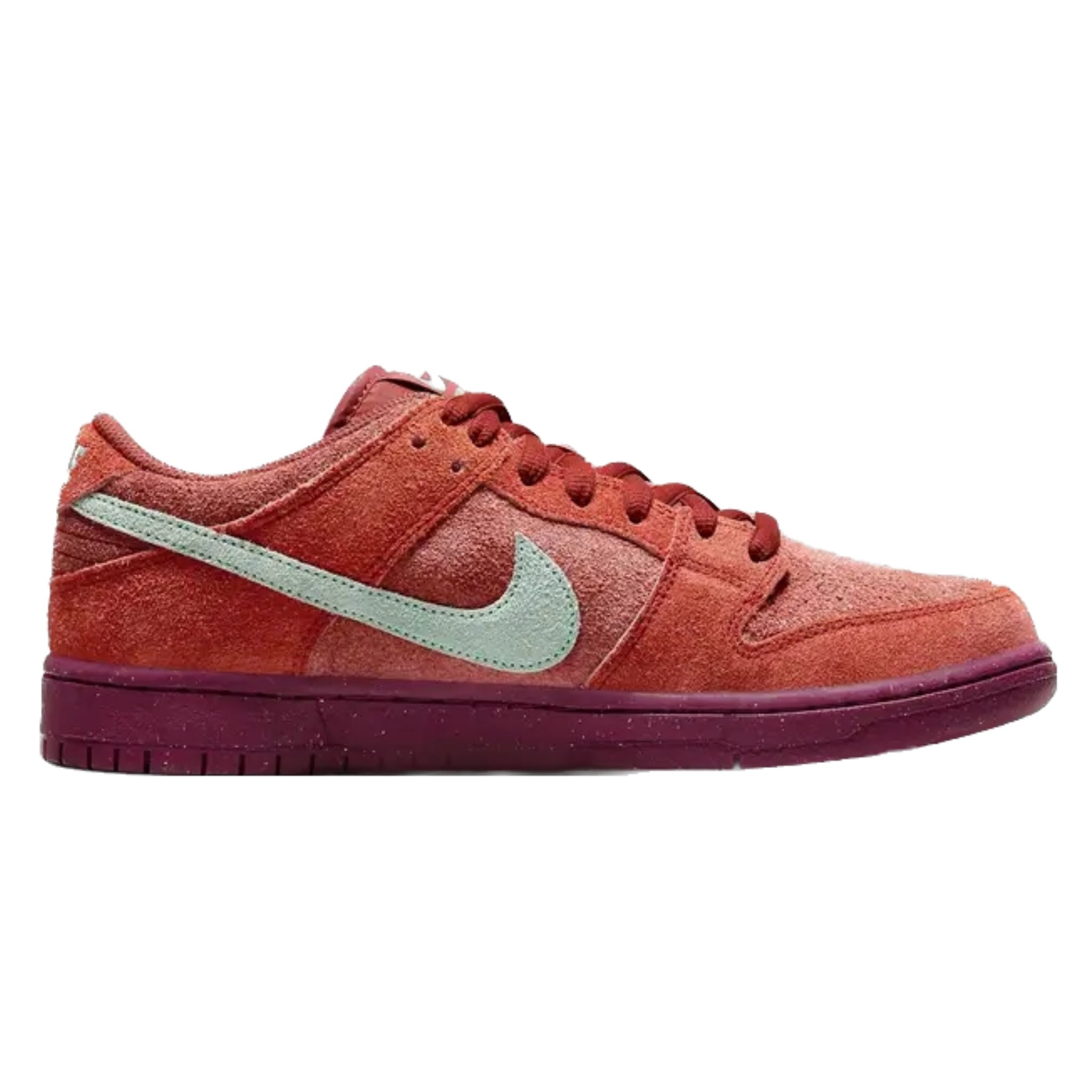 Nike SB Dunk Low Sneakers - Mystic Red, Rosewood, Emerald Rise & Rugged Orange Colorways | Stylish & Comfortable for Skateboarding, Casual Wear & Street Fashion
