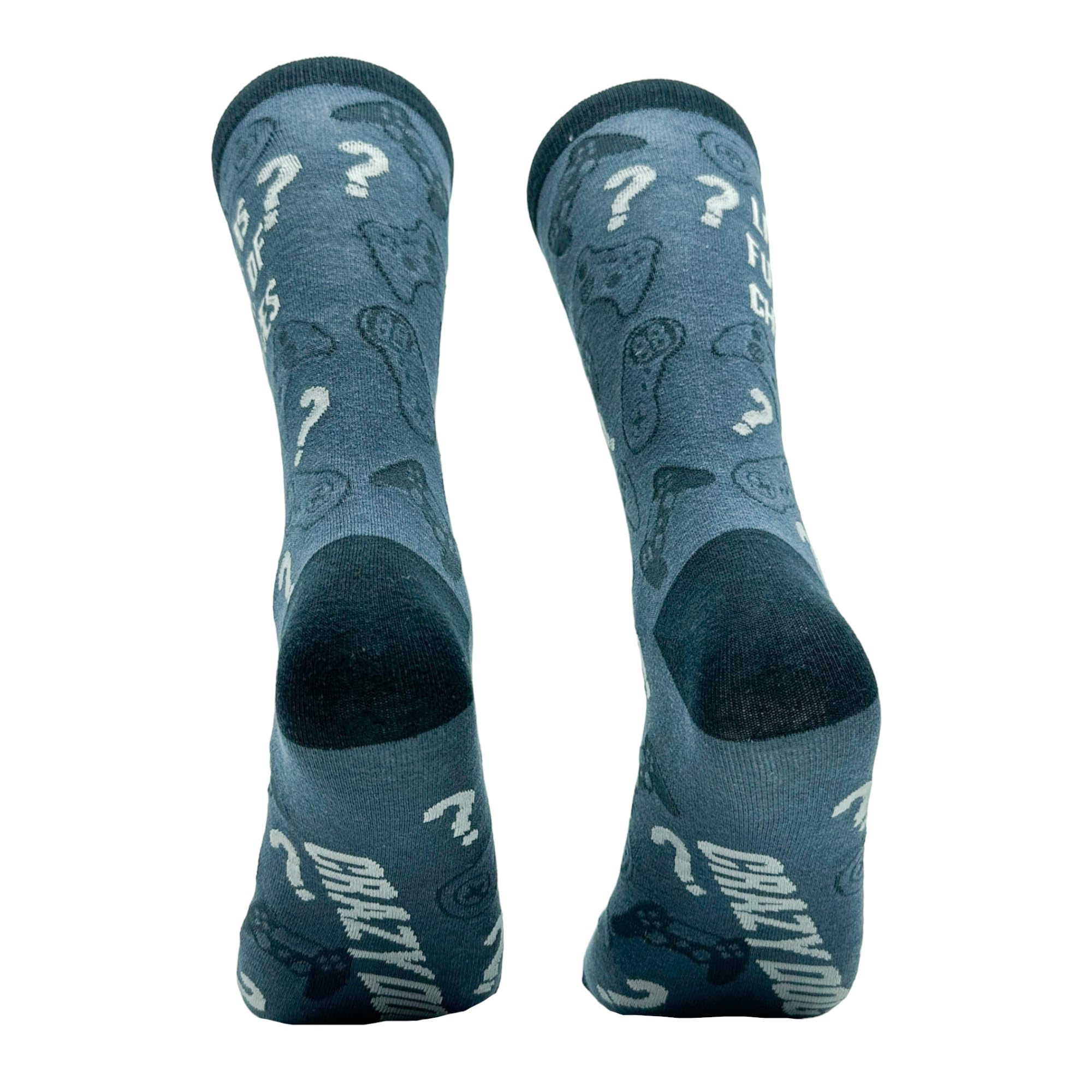 Funny Video Game Socks for Men - Hilarious Gaming Socks with Retro & Modern Designs - Perfect Gift for Gamers, Cosplay, and Everyday Wear