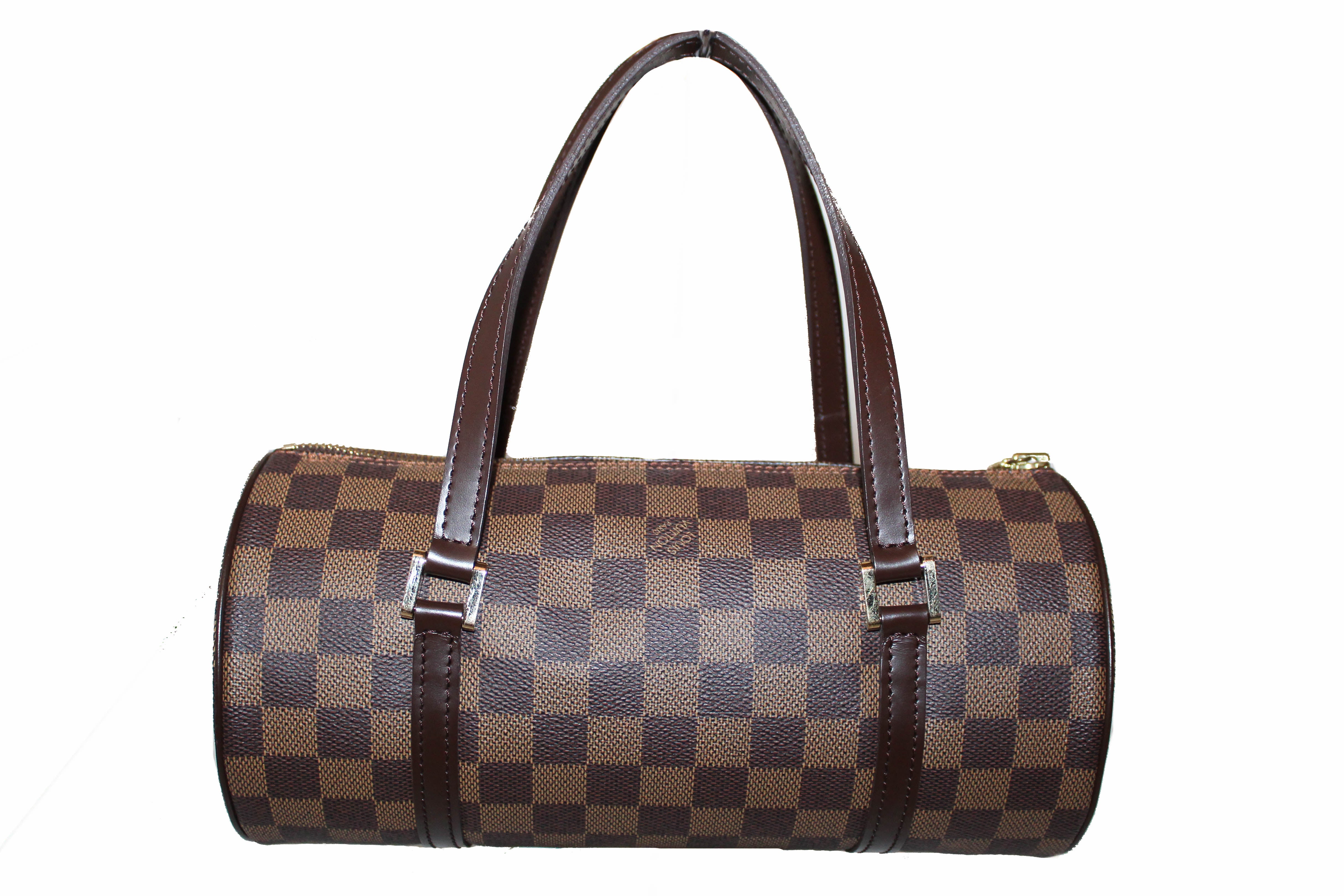 Authentic Louis Vuitton Damier Ebene Papillon 26 Crossbody Bag - Luxury Designer Handbag for Women, Perfect for Work, Travel & Evening Events