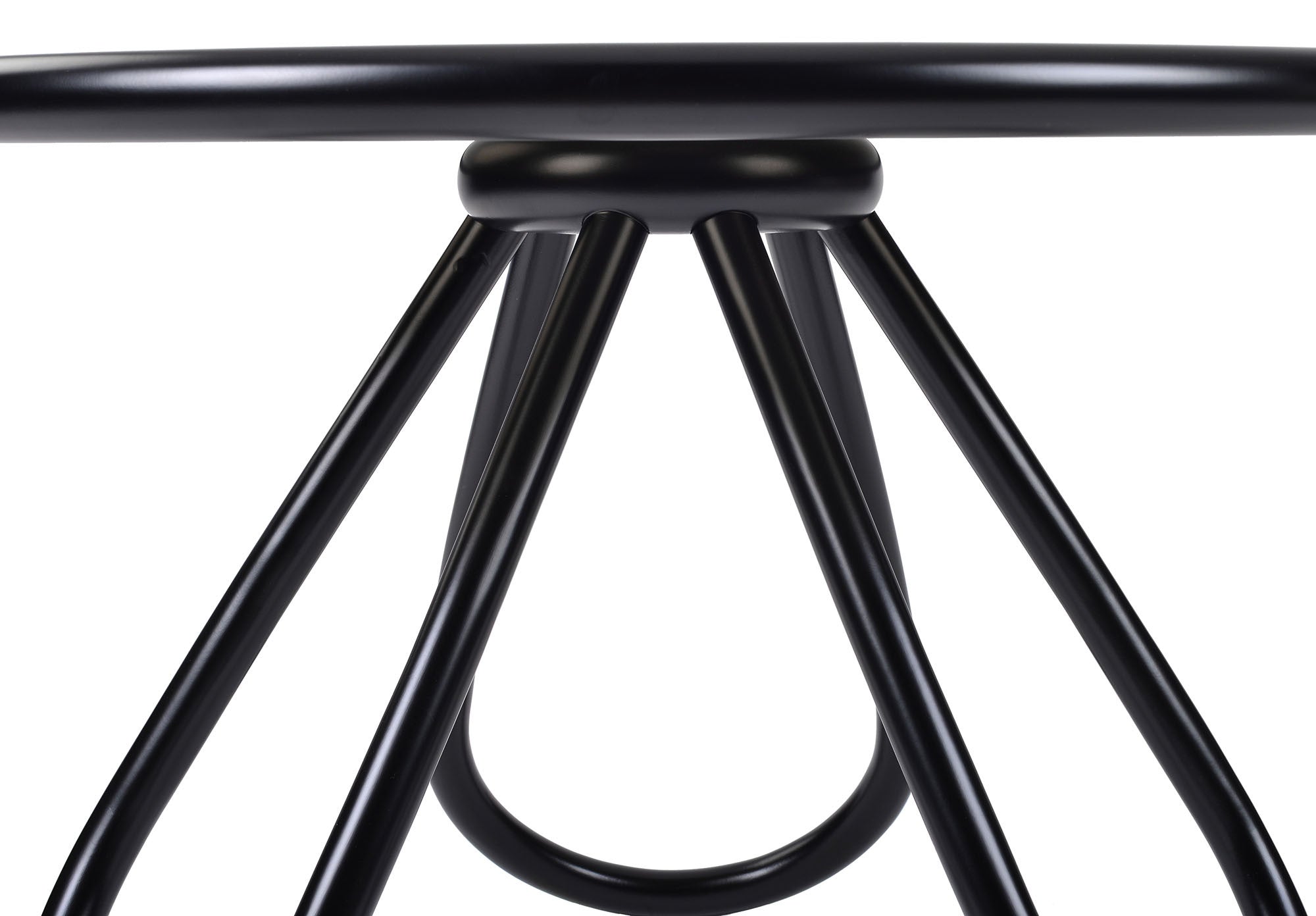 GTV Arch Bentwood Coffee Table with Wood Top - Mid-Century Modern Living Room Furniture for Small Spaces, Home Decor & Office Use