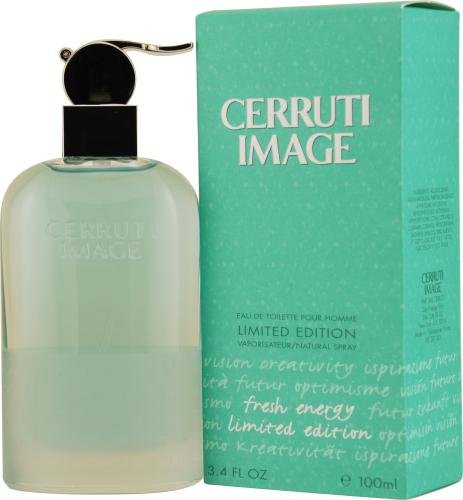 Nino Cerruti Image Fresh Energy Men's Eau De Toilette Spray 3.4 oz - Limited Edition Cologne for Day & Night Wear | Office, Date & Special Occasions