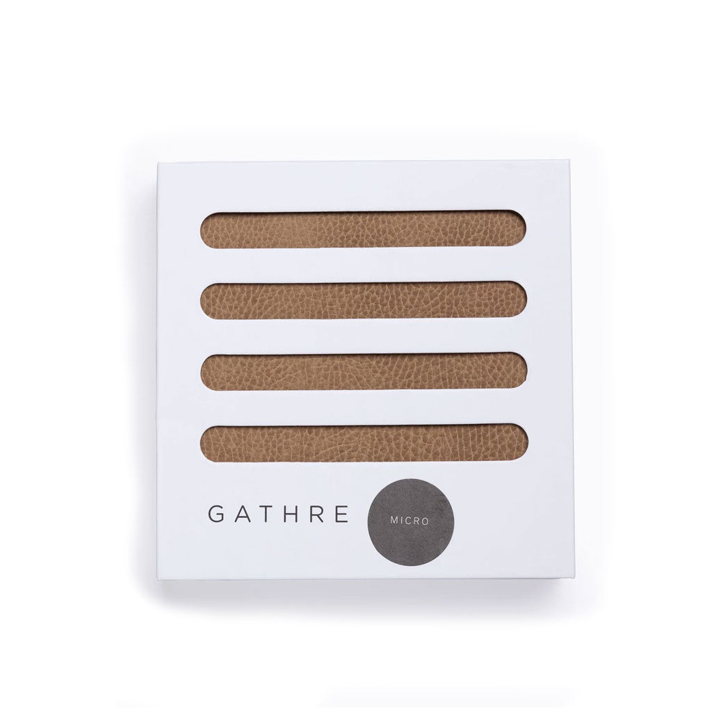 Gathre Micro Plus Mat in Tannin - Waterproof, Durable & Stylish Play Mat for Kids, Picnics, Beach & Outdoor Activities