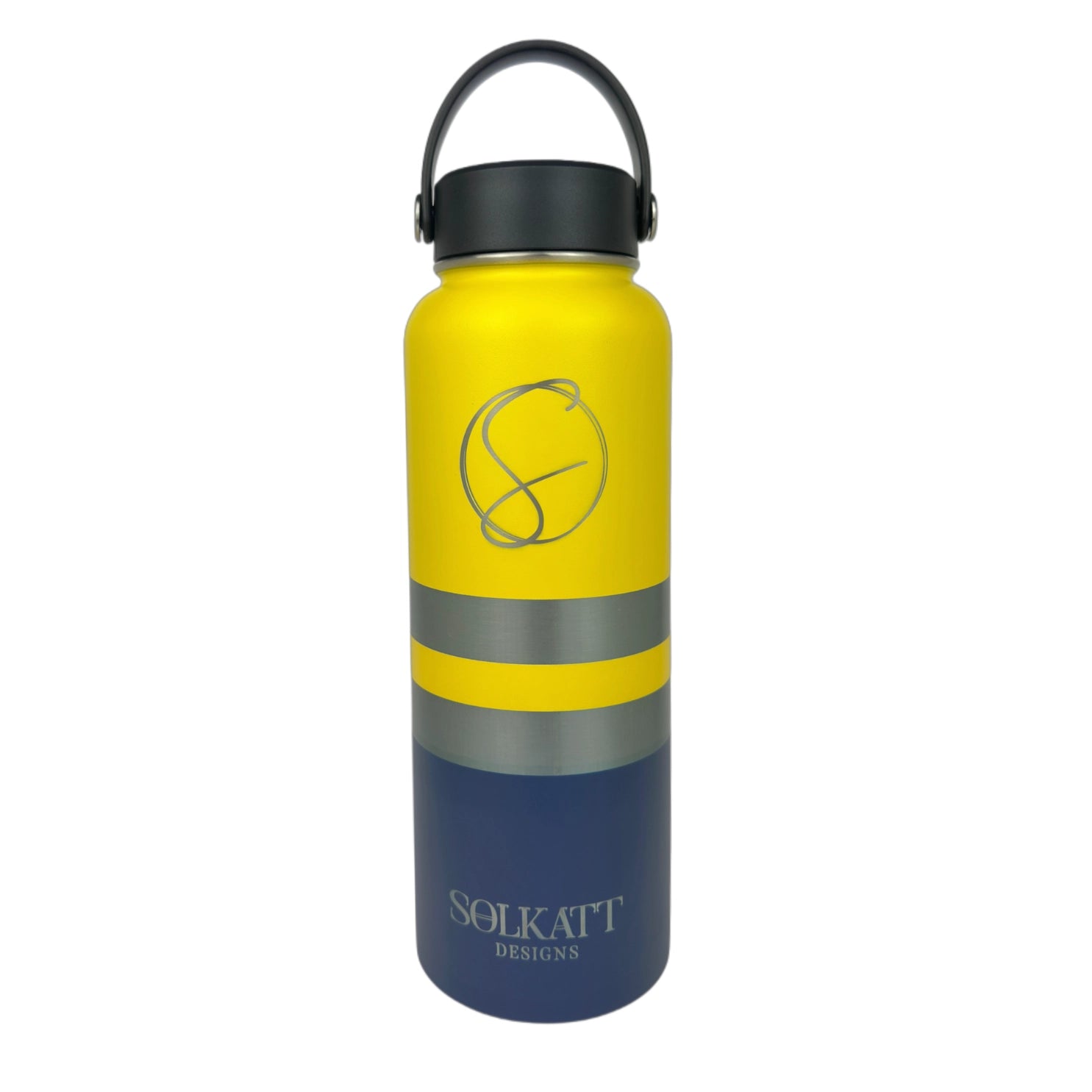 1.2L Stainless Steel Insulated Tradie Water Bottle | Yeah Nah Yellow | Keeps Drinks Cold/Hot 24+ Hours | Perfect for Construction, Workouts & Outdoor Activities