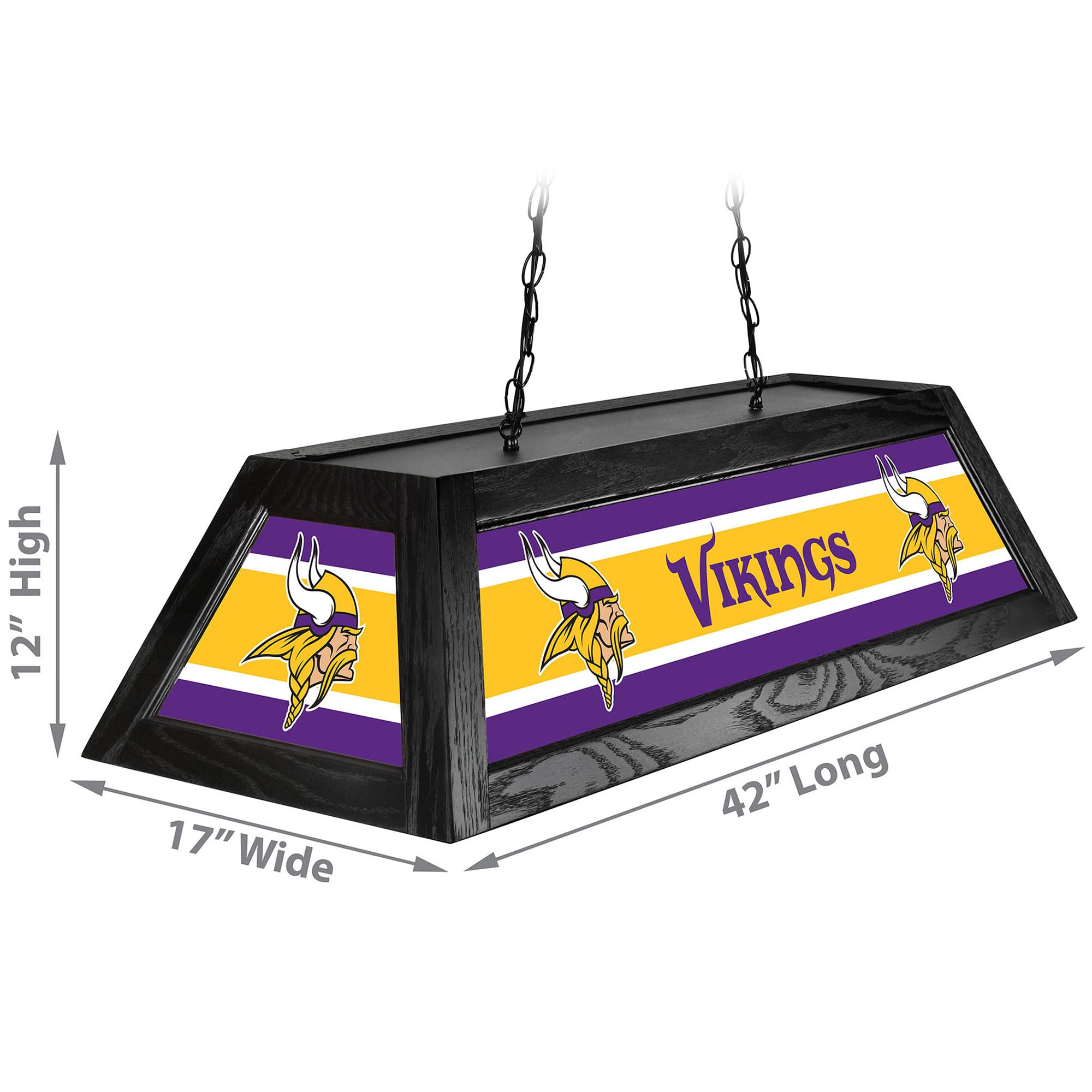 NFL Team Logo 42 Inch Billiard Table Light - Perfect for Game Rooms, Bars, and Sports Themed Decor