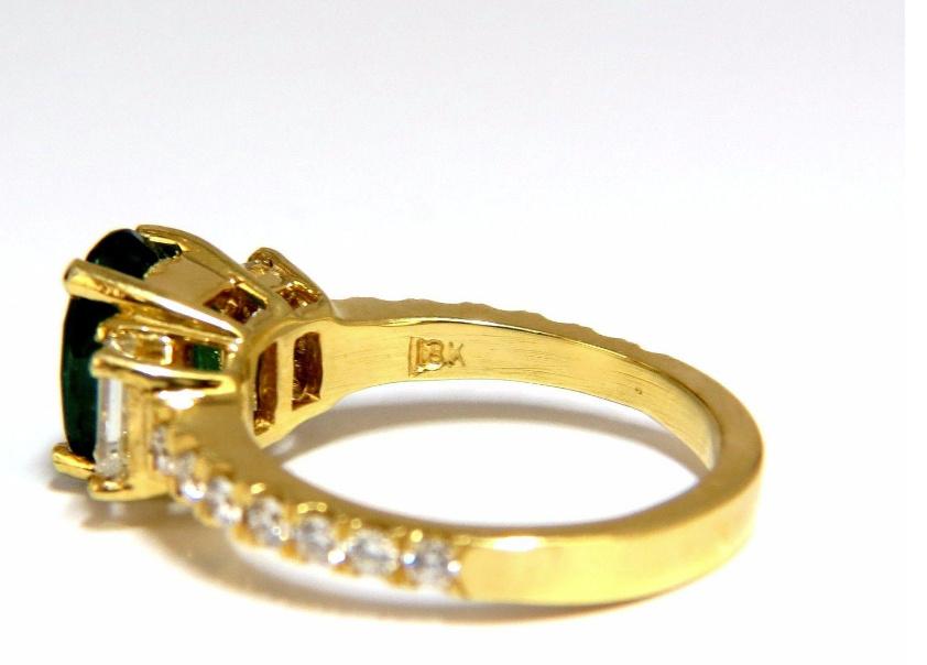 GIA Certified 2.68 Carat Natural Emerald and Diamond Ring in 18K Gold - Elegant Jewelry for Weddings, Anniversaries & Special Occasions
