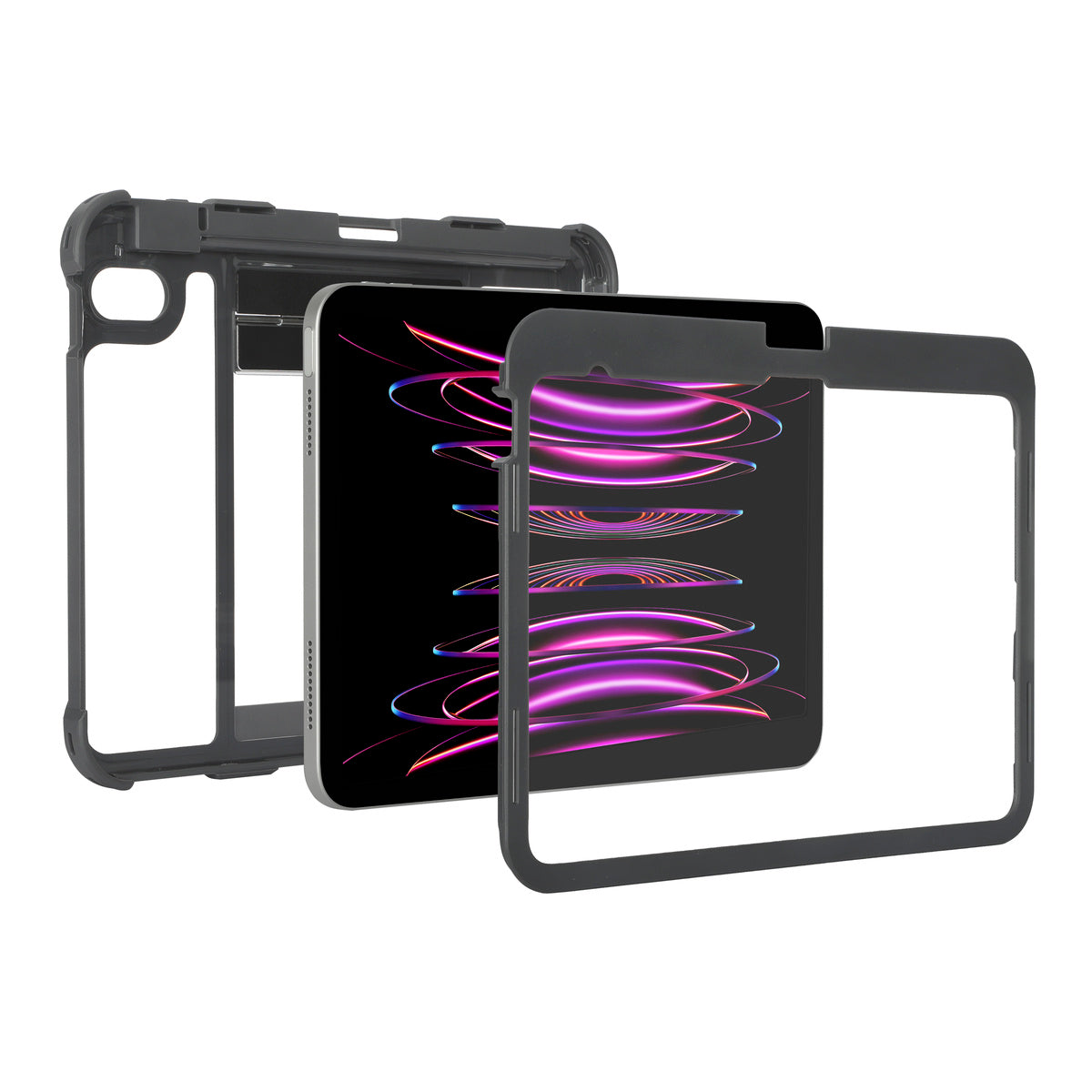 SafePort® Clear Protective Case for iPad® (A16) & iPad® 10th Gen 10.9 Inch - Slim Shockproof Cover for Work, School & Travel