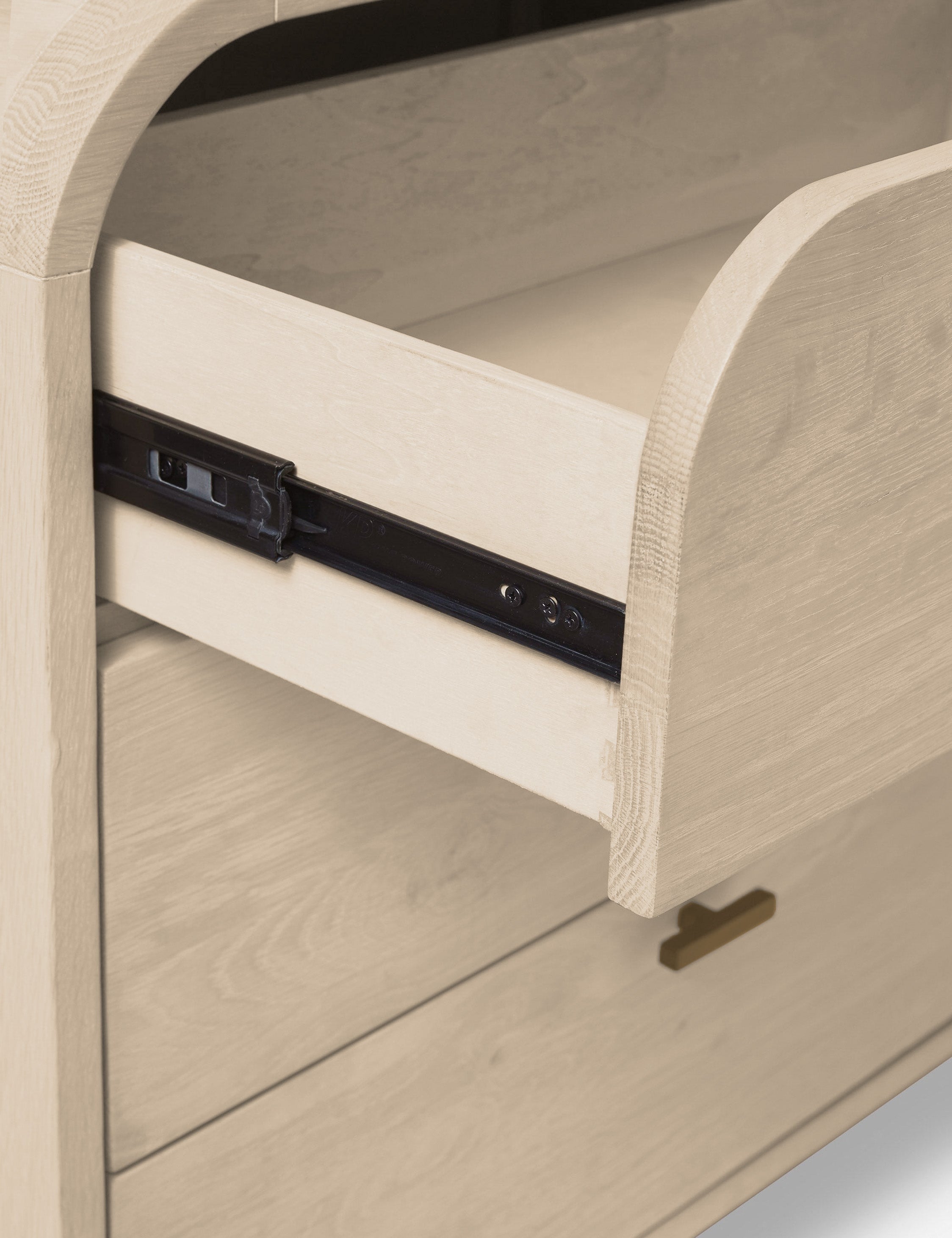 Brooke 6-Drawer Wooden Dresser for Bedroom - Solid Oak Chest of Drawers with Smooth Gliding Drawers for Clothes Storage | Perfect for Master Bedroom, Guest Room & Nursery Organization