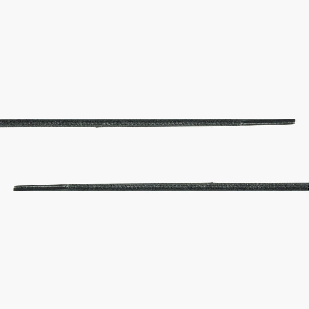 Premium Black Round Waxed Cotton Shoe Laces - Durable & Water-Resistant for Boots, Sneakers & Outdoor Shoes | Ideal for Hiking, Work Boots & Casual Wear