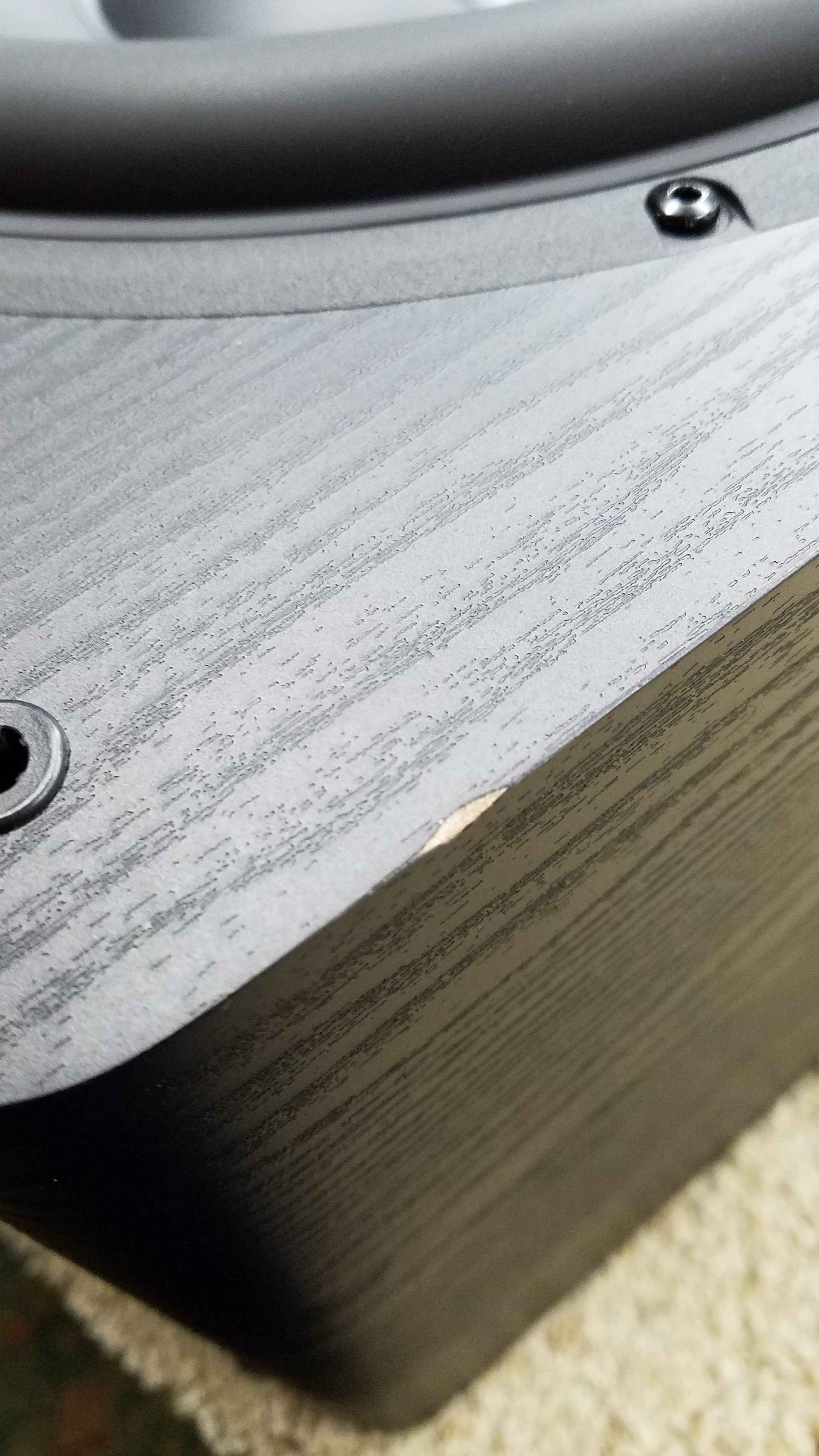 SB 2000 Premium Black Ash Wood Outlet Cover - 1830 Series - Perfect for Home Renovation & Electrical Safety Upgrades