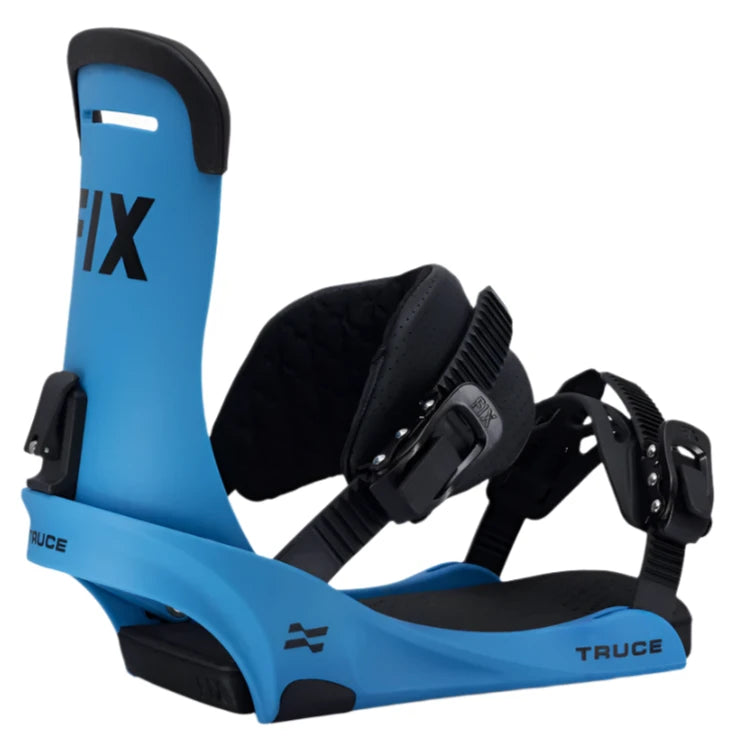 Fix Truce Snowboard Bindings 2025 - High-Performance Snowboard Bindings for All-Mountain & Freestyle Riding - Perfect for Powder, Park & Backcountry Adventures