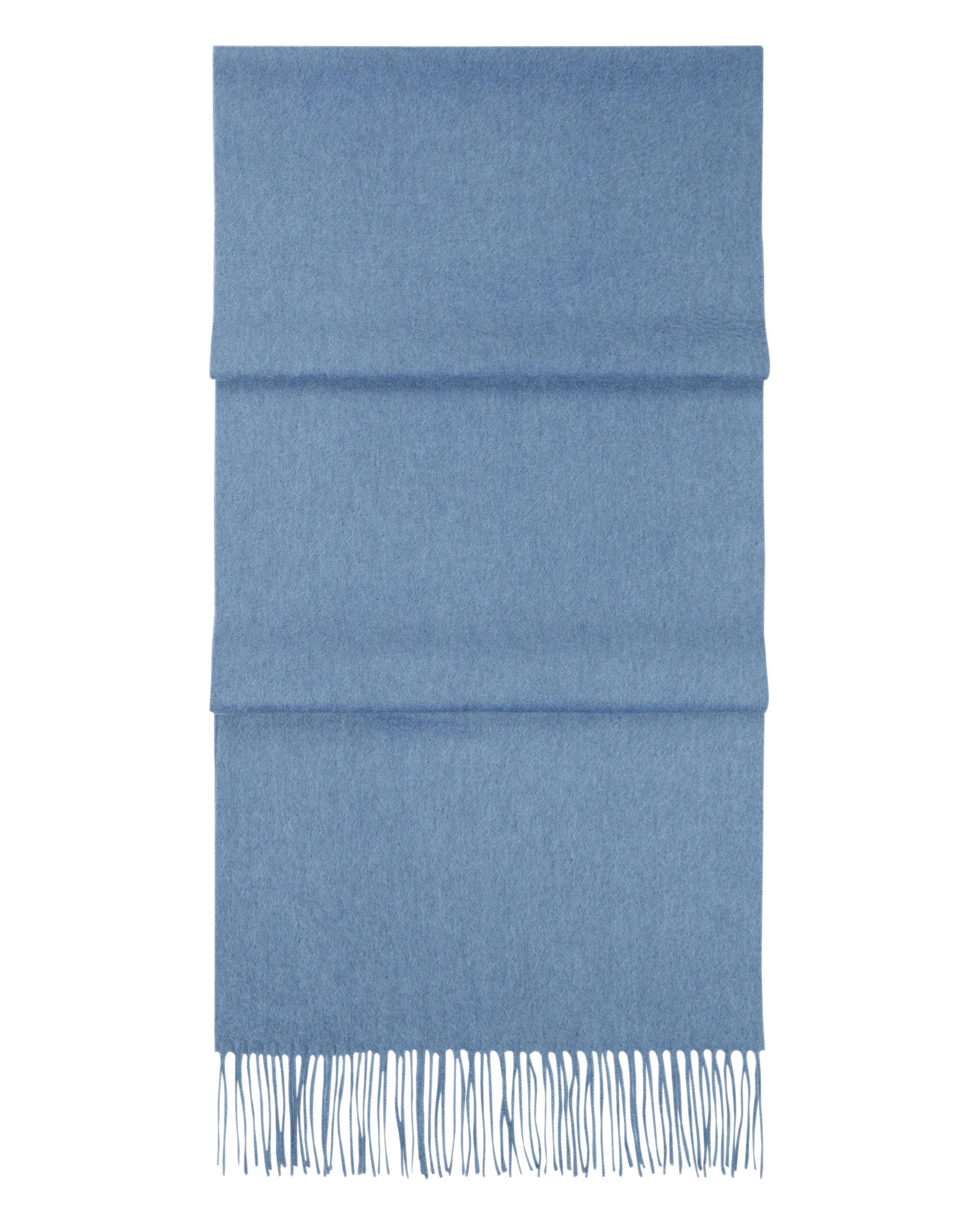 Premium Unisex Large Woven Cashmere Scarf - Soft Ocean Blue Winter Wrap for Men & Women - Perfect for Cold Weather, Travel & Gift Giving