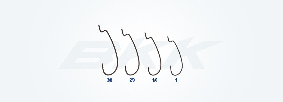 Premium BKK Basilisk Worm Fishing Hooks - Sharp Corrosion-Resistant Hooks for Bass, Trout & Freshwater Fishing - Ideal for Soft Plastic Worms, Lizards & Creature Baits