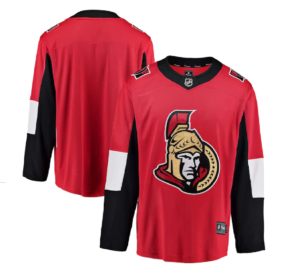 Ottawa Senators NHL Hockey Jersey for Men - Small Size - Authentic Home Jersey - Perfect for Games, Fan Events & Sports Collectibles