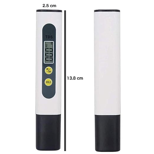Digital LCD TDS Meter Water Quality Tester Pen - Accurate ppm/EC/Temperature Measurement for Drinking Water, Aquariums, Hydroponics & Pool Testing