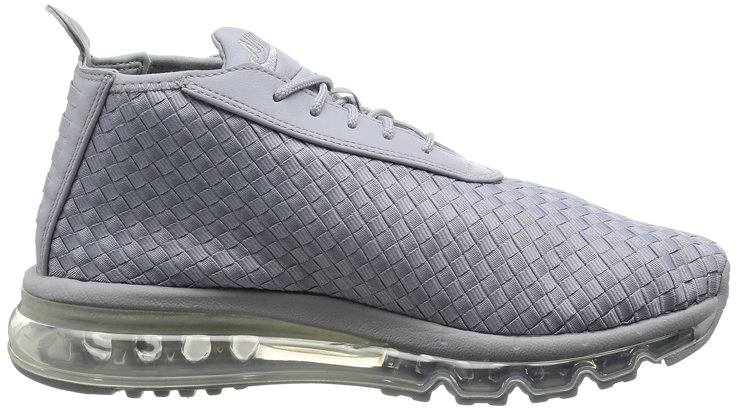 Nike Air Max Woven Boot Grey/White Woven Size 8.5 - Men's Running Shoes for Jogging, Gym & Casual Wear - Breathable & Comfortable Sneakers for Daily Use