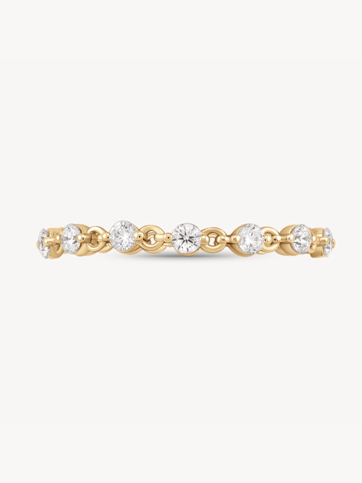 Diamond Eternity Ring for Women - 14K Gold/Platinum Wedding Band - Perfect for Anniversaries & Proposals