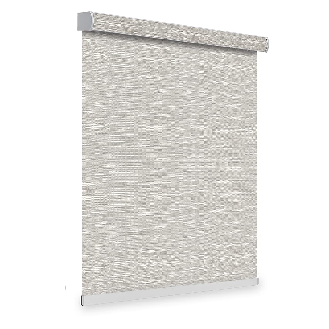 Smart Motorized Roller Shades with Remote Control - Rechargeable Built-in Battery, App & Voice Control for Alexa & Google Home - Perfect for Smart Homes, Bedrooms & Living Rooms