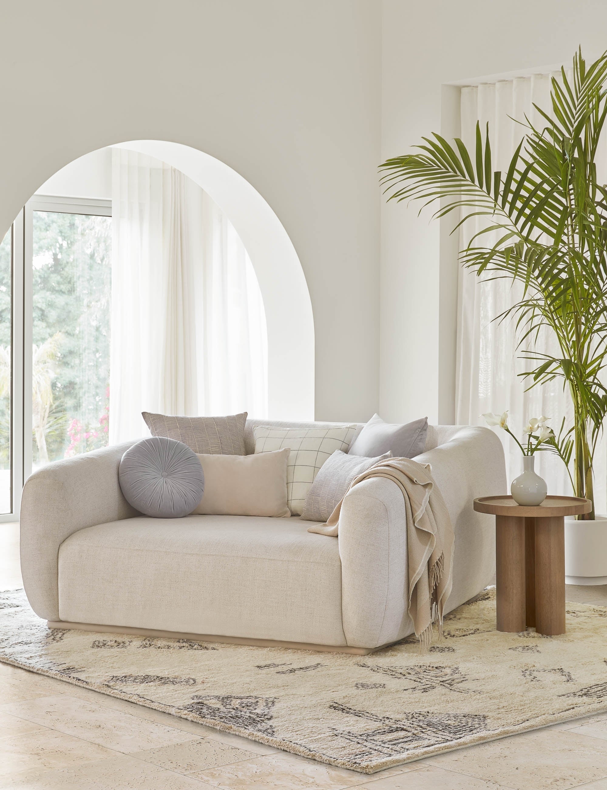 Claudette Pillow - Soft & Supportive Memory Foam Pillow for Side, Back & Stomach Sleepers - Perfect for Home, Office & Travel Use