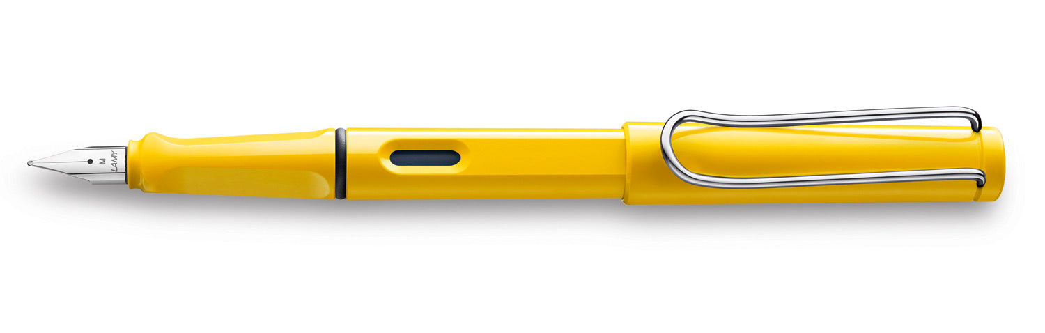 Lamy Safari Yellow Fountain Pen - Premium Writing Instrument for Students & Professionals - Perfect for Note Taking, Journaling & Calligraphy