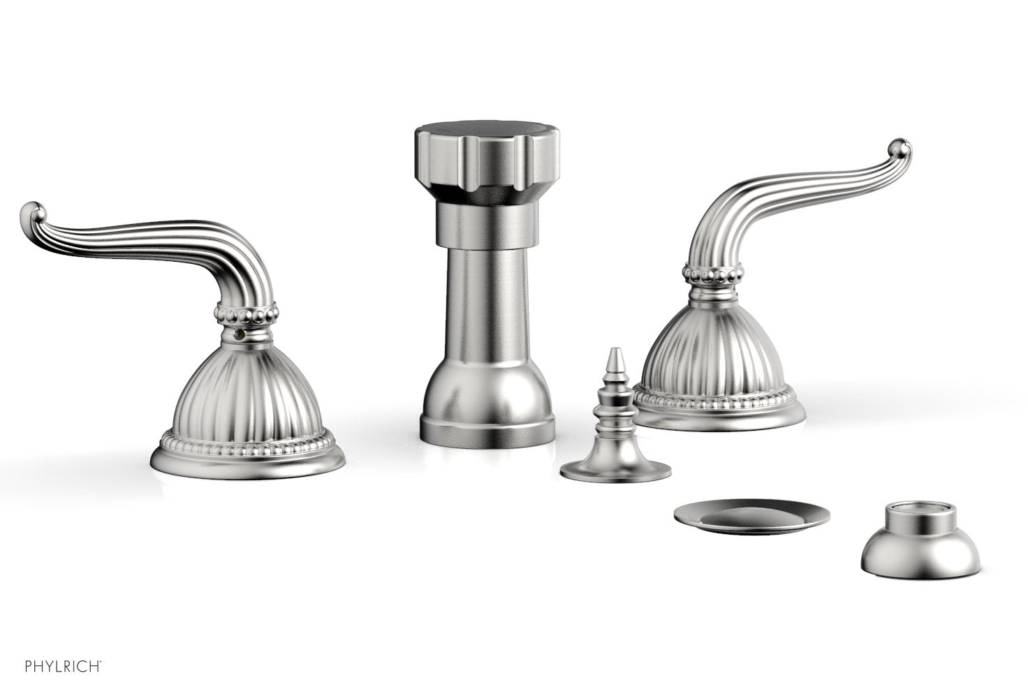 Premium Georgian & Barcelona Style 4-Hole Bidet Faucet Set K4141 - Modern Bathroom Upgrade for Hygiene & Comfort