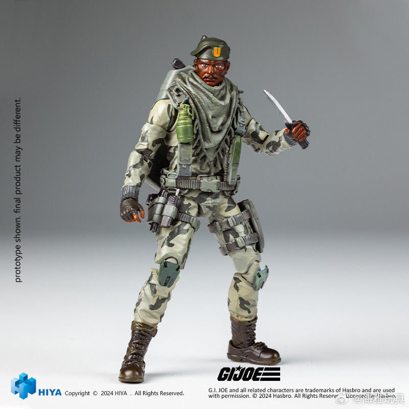 PRE ORDER - Hiya 1/18 Scale 4 Inch G.I. Joe Stalker Action Figure - Exquisite Mini Collectible Series for Display & Play - Perfect for Collectors & Military Toy Enthusiasts