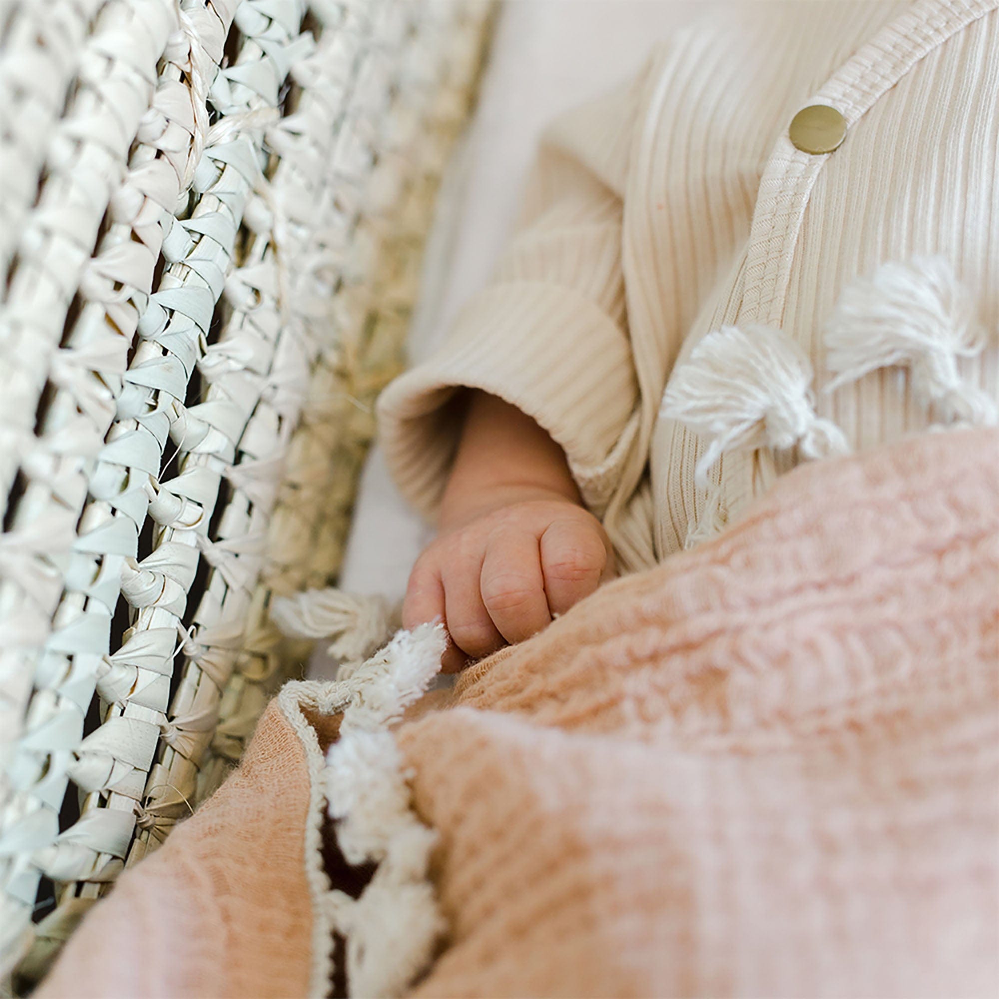 6-Layer Muslin Baby Blanket by Crane - Soft, Breathable & Lightweight for Swaddling, Nursing & Stroller Use