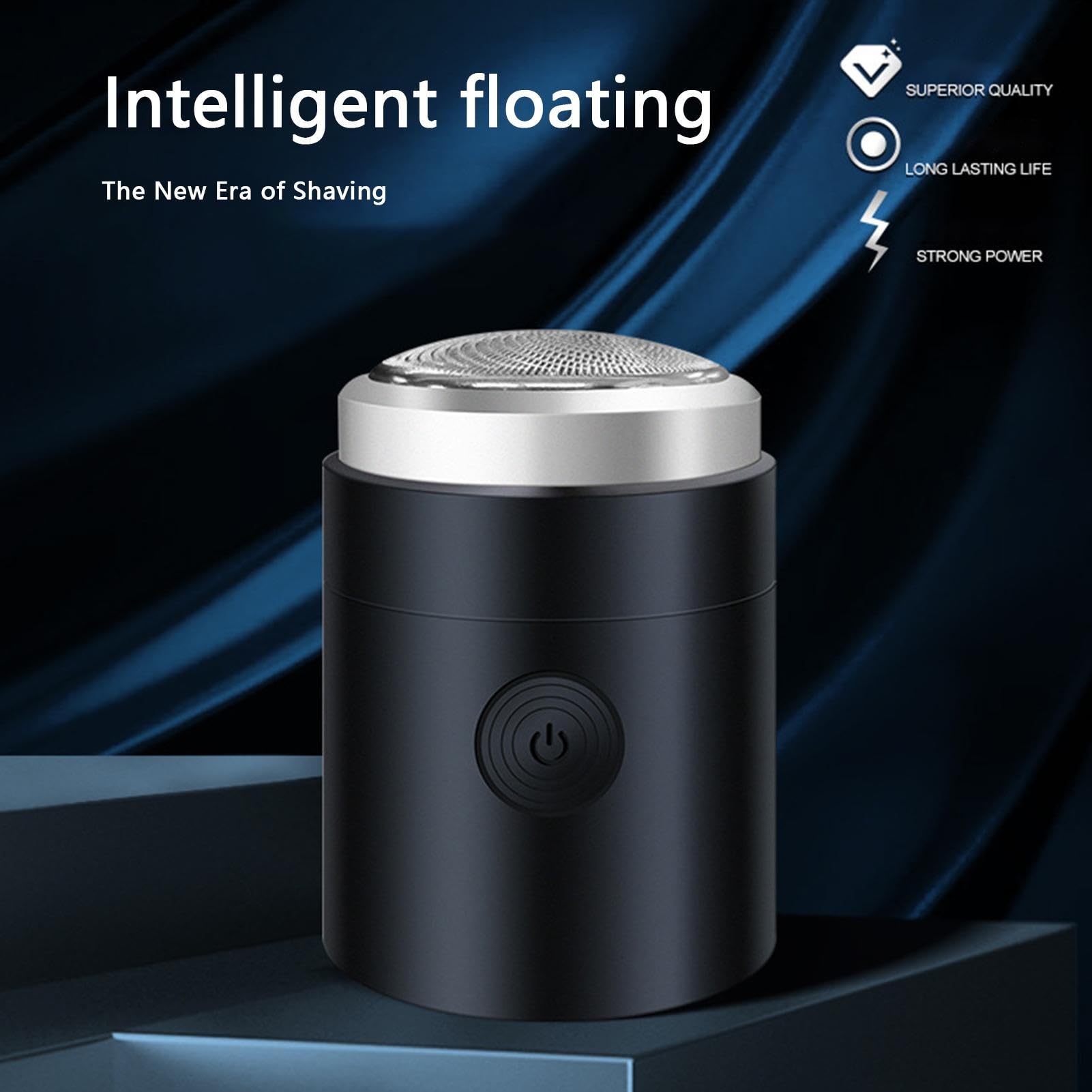 Best Men's Electric Shaver - Wireless USB Rechargeable Wet/Dry Travel Shaver for Short Hard Beards | Portable Beard Trimmer Kit for Home, Office & Gym Grooming | Perfect for Business Travel & Daily Use