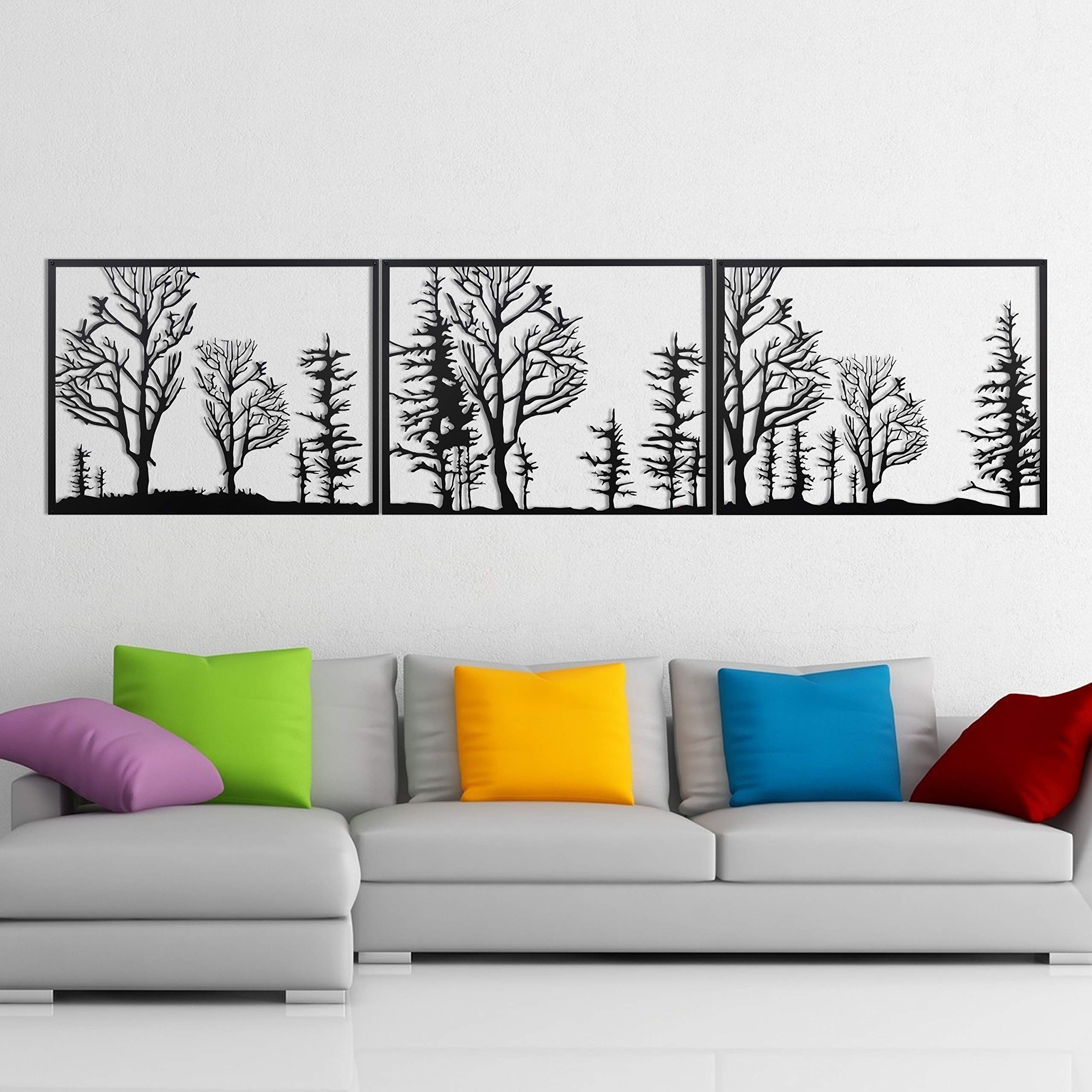 Large Metal Tree Wall Art - 70